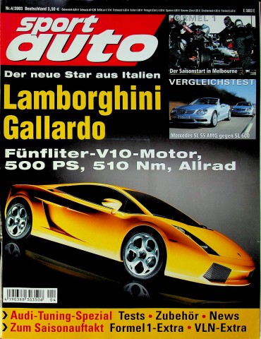 Deckblatt Sport Auto (04/2003)